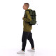 Khaki GoPack Teens Backpack with 2 Compartments & Laptop Pocket