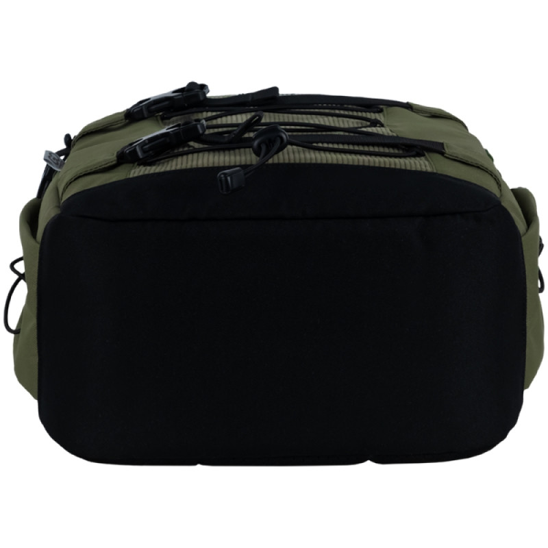 Khaki GoPack Teens Backpack with 2 Compartments & Laptop Pocket