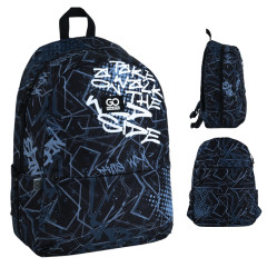Backpack GoPack Education Teens Black