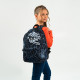 Black GoPack Teens Backpack with Laptop Sleeve & Secret Pocket