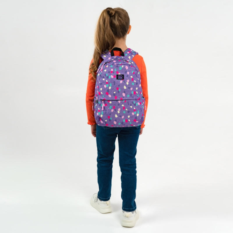 Pink GoPack Teens Backpack with Laptop & Secret Pocket