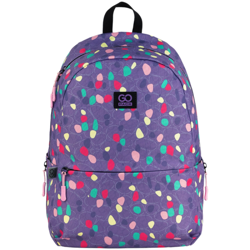 Pink GoPack Teens Backpack with Laptop & Secret Pocket
