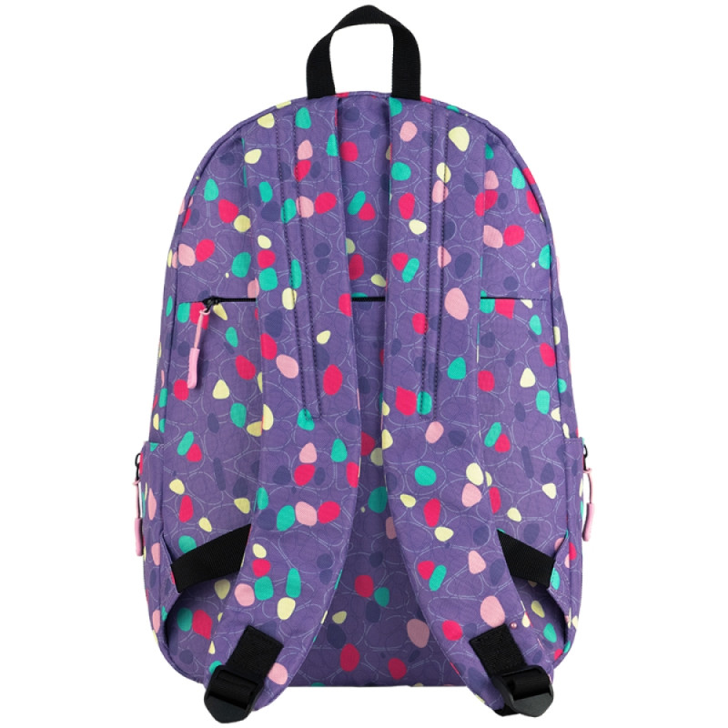Pink GoPack Teens Backpack with Laptop & Secret Pocket