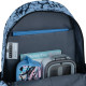 Blue GoPack Teens Backpack with Laptop Sleeve & Hidden Pocket