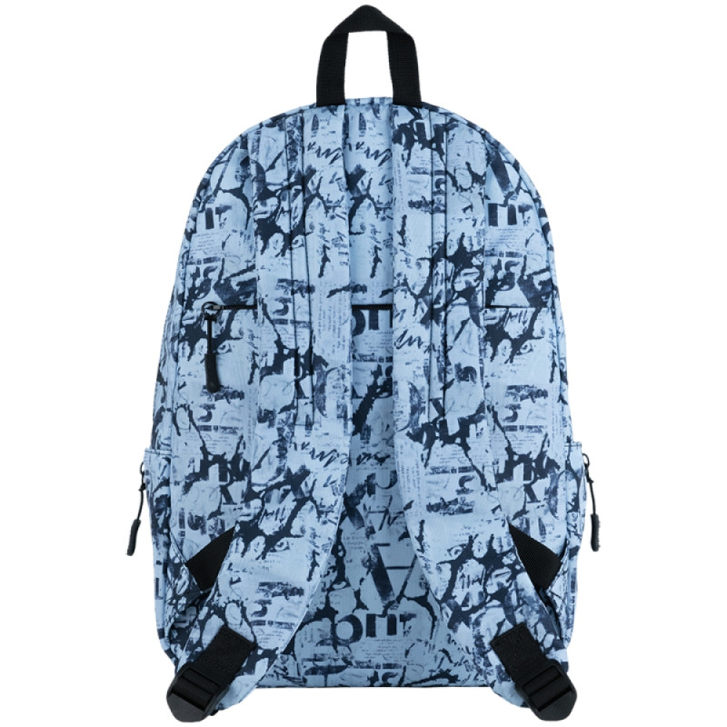 Blue GoPack Teens Backpack with Laptop Sleeve & Hidden Pocket
