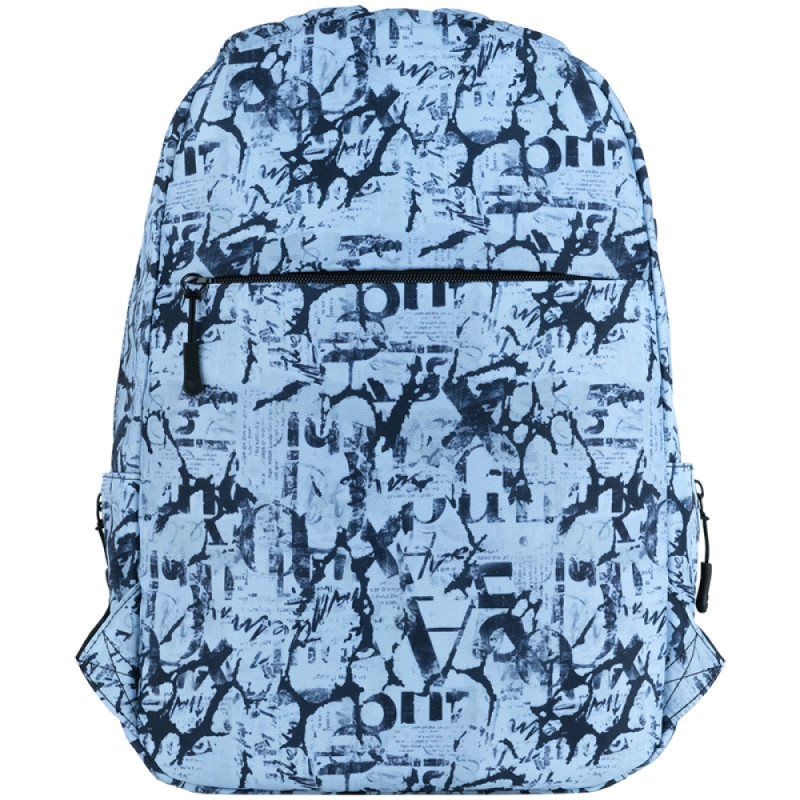 Blue GoPack Teens Backpack with Laptop Sleeve & Hidden Pocket