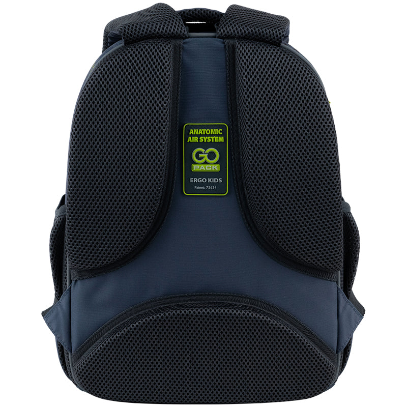 GoPack Super Skater Hard Shell School Backpack for Grades 1-4, Tablet Pocket