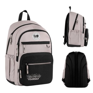 GoPack Beige Teen Backpack