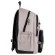 GoPack Beige Teen Backpack – Laptop, 3 Front Pockets, for Heights 145-175 cm