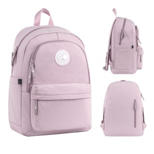 GoPack Powder Pink School Backpack