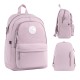 GoPack Powder Pink Teen Backpack – Laptop Pocket, for Heights 145 cm and Above