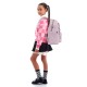 GoPack Powder Pink Teen Backpack – Laptop Pocket, for Heights 145 cm and Above