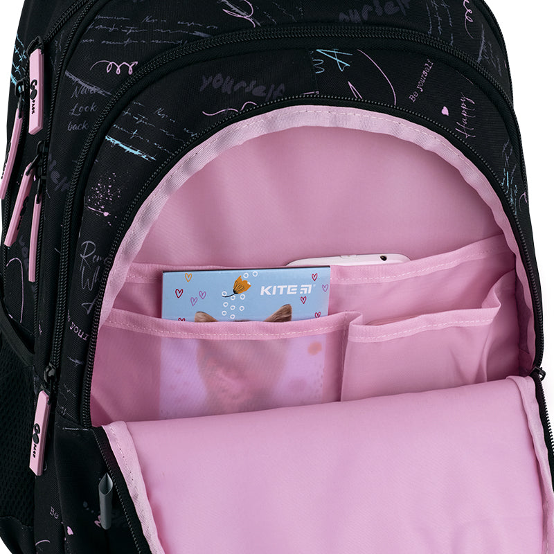 GoPack Everyday 19L Teen Backpack – Laptop, 3 Compartments, Heights 145-175 cm