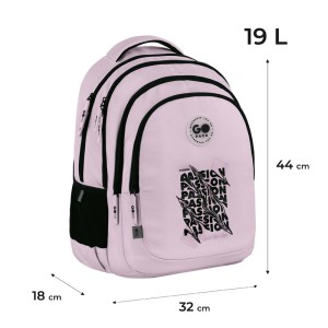 GoPack Pink 19L Ergonomic Backpack