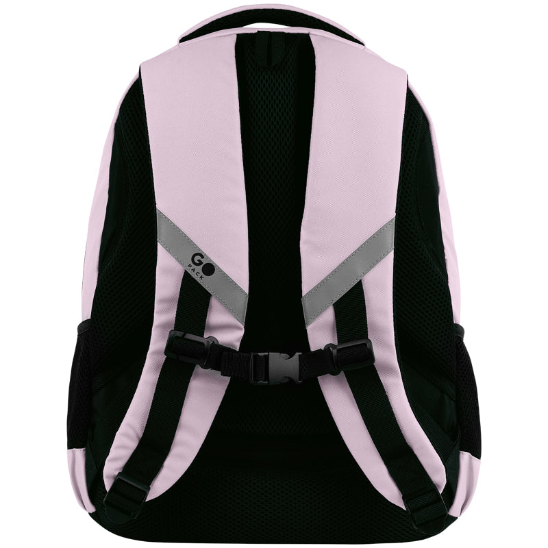 GoPack Pink 19L Ergonomic Backpack – Laptop, Chest Strap, Heights 145-175 cm
