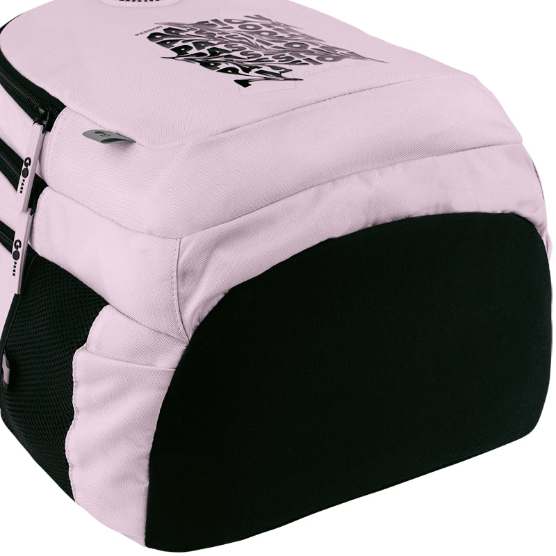 GoPack Pink 19L Ergonomic Backpack – Laptop, Chest Strap, Heights 145-175 cm