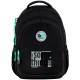 GoPack Black 16.5L Teen Backpack for Grades 4-7, Heights 130-145 cm