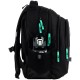 GoPack Black 16.5L Teen Backpack for Grades 4-7, Heights 130-145 cm