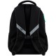 GoPack Black 16.5L Teen Backpack for Grades 4-7, Heights 130-145 cm