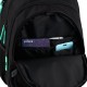 GoPack Black 16.5L Teen Backpack for Grades 4-7, Heights 130-145 cm