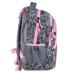 GoPack Fluffy Heart School Backpack