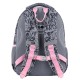 GoPack Fluffy Heart School Backpack for Grades 1-4, Ergo Kids Back
