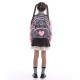 GoPack Fluffy Heart School Backpack for Grades 1-4, Ergo Kids Back