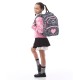 GoPack Fluffy Heart School Backpack for Grades 1-4, Ergo Kids Back