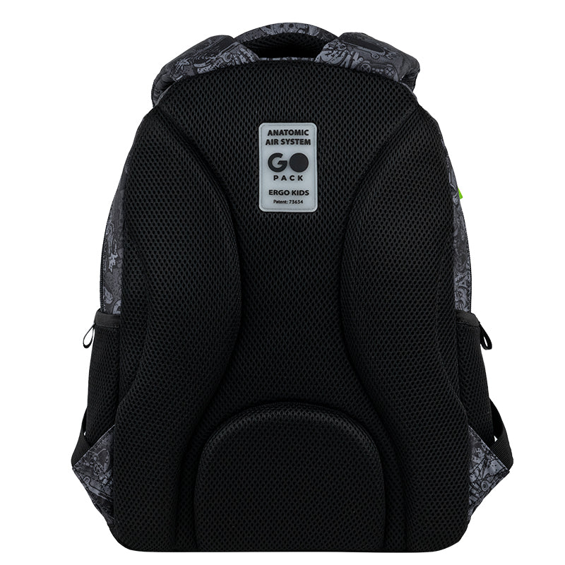GoPack Wow Skate School Backpack for Grades 1-4, Ergo Kids Back