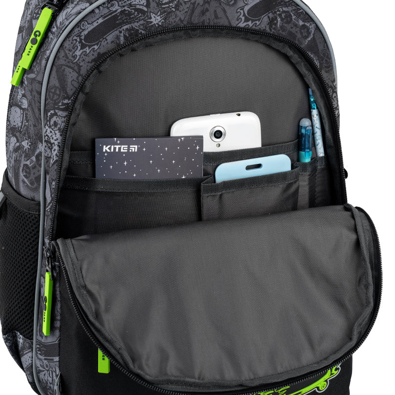 GoPack Wow Skate School Backpack for Grades 1-4, Ergo Kids Back