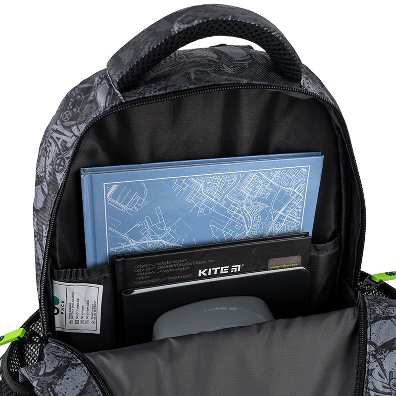 GoPack Wow Skate School Backpack for Grades 1-4, Ergo Kids Back