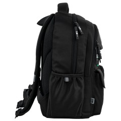 GoPack Black School Backpack