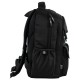 GoPack Black School Backpack for Grades 1-4, Padded Back with Mesh