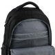 GoPack Black School Backpack for Grades 1-4, Padded Back with Mesh