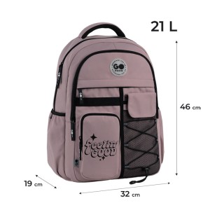 GoPack Pink 21L Laptop Backpack
