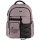 GoPack Pink 21L Teen Backpack – Chest Strap, Laptop, for Heights 145-175 cm