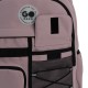 GoPack Pink 21L Teen Backpack – Chest Strap, Laptop, for Heights 145-175 cm