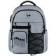 GoPack Gray 21L Teen Backpack – Chest Strap, Laptop, for Heights 145-175 cm