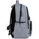 GoPack Gray 21L Teen Backpack – Chest Strap, Laptop, for Heights 145-175 cm