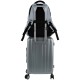 GoPack Gray 21L Teen Backpack – Chest Strap, Laptop, for Heights 145-175 cm
