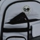 GoPack Gray 21L Teen Backpack – Chest Strap, Laptop, for Heights 145-175 cm