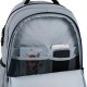 GoPack Gray 21L Teen Backpack – Chest Strap, Laptop, for Heights 145-175 cm