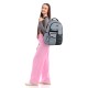 GoPack Gray 21L Teen Backpack – Chest Strap, Laptop, for Heights 145-175 cm