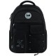 GoPack Black 21L Teen Backpack – Chest Strap, Laptop, for Heights 145-175 cm