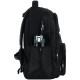 GoPack Black 21L Teen Backpack – Chest Strap, Laptop, for Heights 145-175 cm
