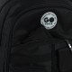 GoPack Black 21L Teen Backpack – Chest Strap, Laptop, for Heights 145-175 cm