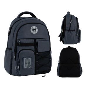 GoPack Dark Gray Teen Backpack