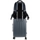 GoPack Dark Gray Teen Backpack – Chest Strap, Laptop, for Heights 145-175 cm