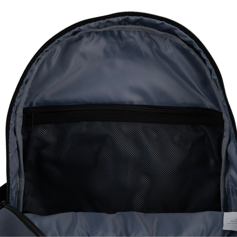 GoPack Dark Gray Teen Backpack – Chest Strap, Laptop, for Heights 145-175 cm