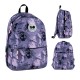 GoPack Purple Teen Backpack – Tablet Pocket, Fits 130-145 cm